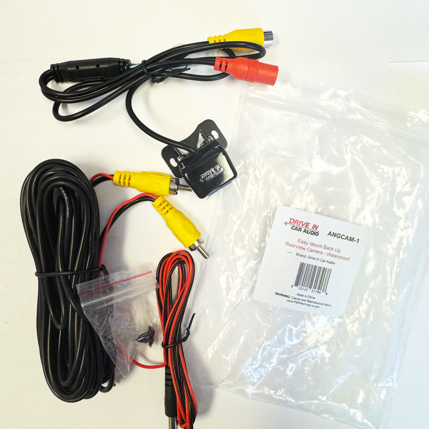 Drive In Car Audio Backup Camera