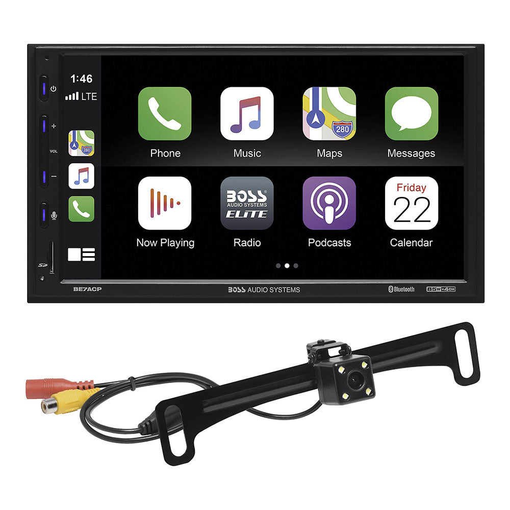 Boss BE7ACP-C Package with BE7ACP 7" Digital Multimedia Receiver & Backup Camera