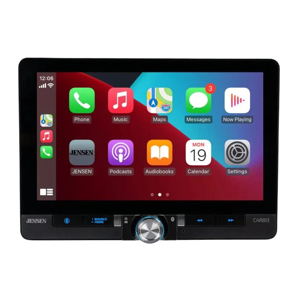 Jensen CAR813 8" Multimedia Receiver w/ Wireless Android Auto & Apple Carplay