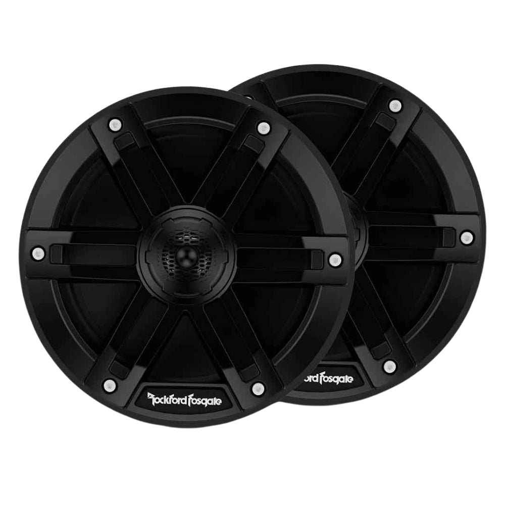 Rockford Fosgate M0-65B Marine Grade 2 Way 6.5 Inch Full Range 250W Speakers