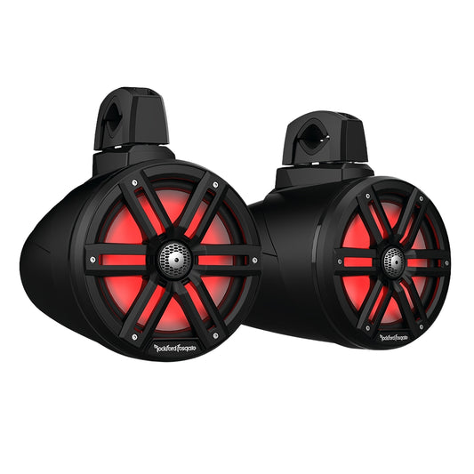 Rockford Fosgate M2WL-8B 8" M2 Series 2-Way Marine Tower Speakers (Black)