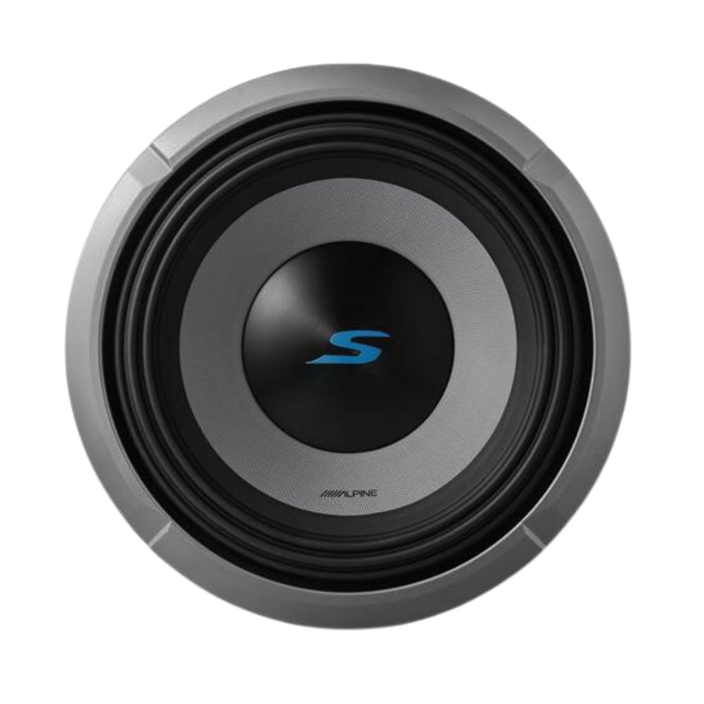 Alpine S-Series S2-W10D2 10" Subwoofer with 2-Ohm Voice Coils & 1800W Peak Power